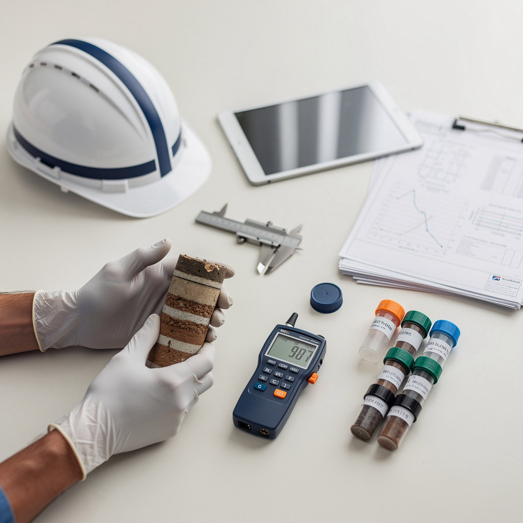 المحور للاستشارات الهندسية تقدم استشارات هندسية واختبار التربة متخصصة في جيزان ونجران وجدة